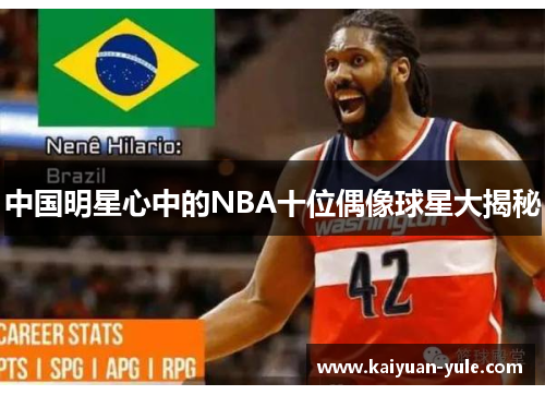 中国明星心中的NBA十位偶像球星大揭秘